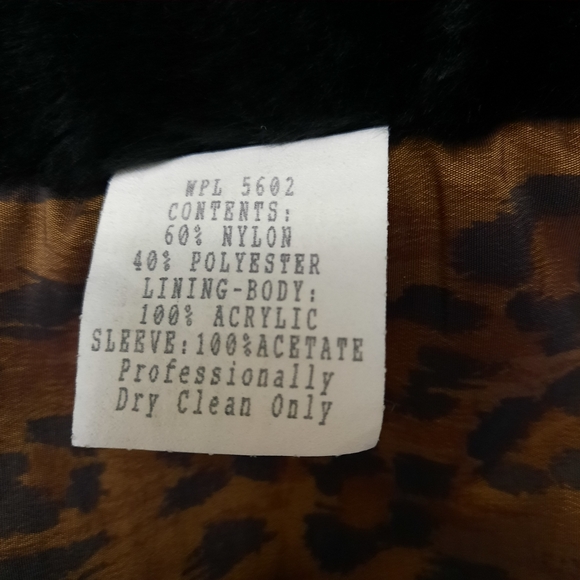 Leopard print coat with faux fur collar women's size 18 - Picture 8 of 13
